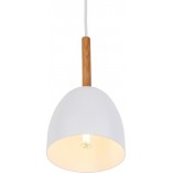 Lampa wisząca skandynawska Nord 13cm biała TK Lighting