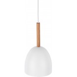 Lampa wisząca skandynawska Nord 13cm biała TK Lighting