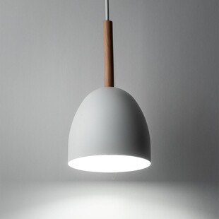 Lampa wisząca skandynawska Nord 13cm biała TK Lighting