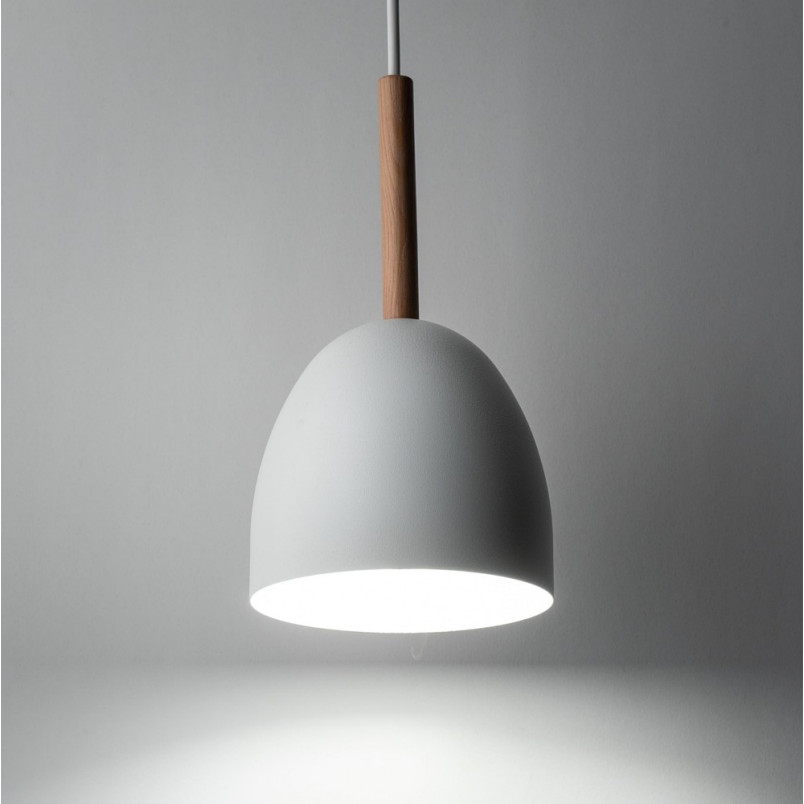 Lampa wisząca skandynawska Nord 13cm biała TK Lighting