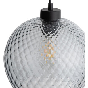 Lampa wisząca Devon III - szkło, retro, TK Lighting