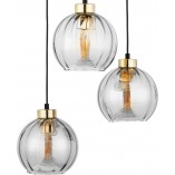 Lampa wisząca Devi III - Szkło, 3xE27 | TK Lighting