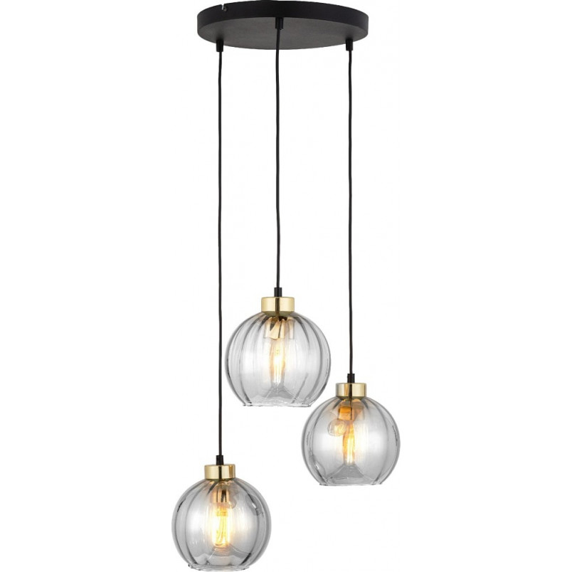 Lampa wisząca Devi III - Szkło, 3xE27 | TK Lighting