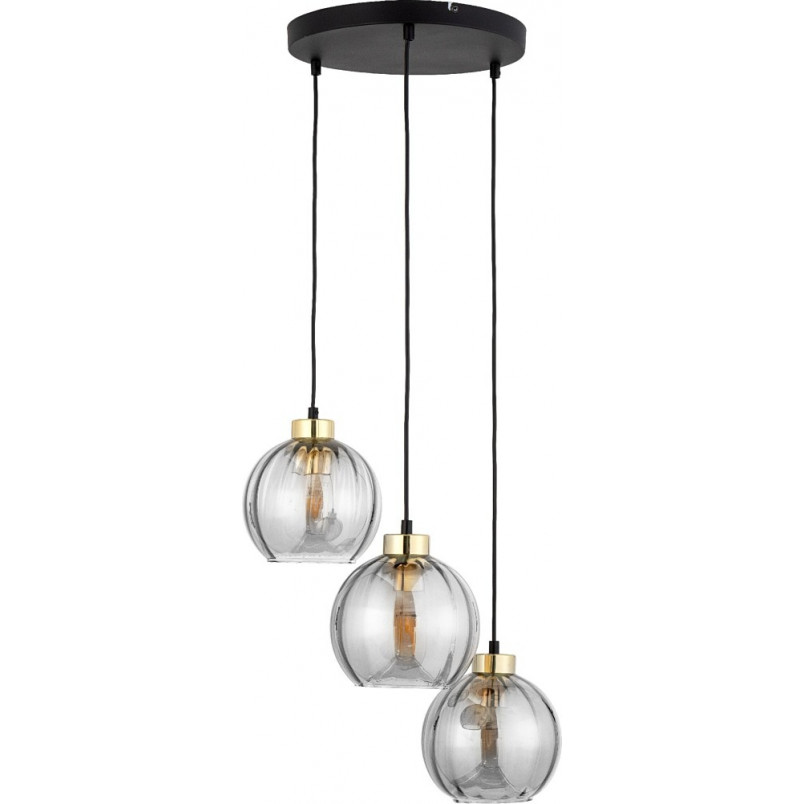 Lampa wisząca Devi III - Szkło, 3xE27 | TK Lighting