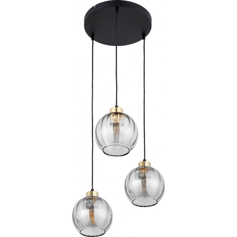Lampa wisząca Devi III - Szkło, 3xE27 | TK Lighting