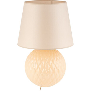 Lampa stołowa szklana beżowa Santana TK Lighting | Kup online