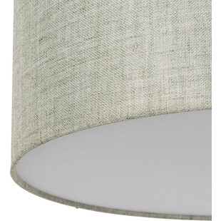 Plafon okrągły z abażurem Earth 60cm zielony TK Lighting