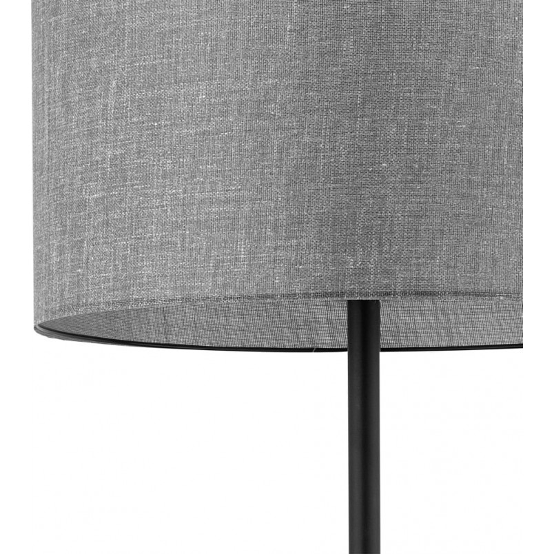 Lampa podłogowa Earth szaro-grafitowa TK Lighting | Komfort i Styl