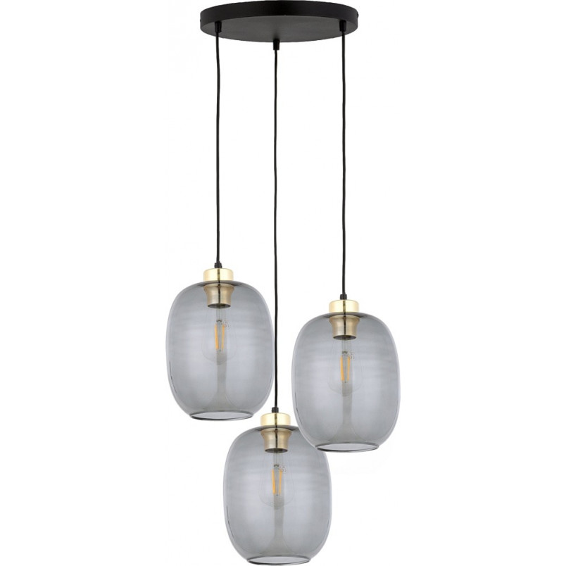 Lampa wisząca szklana Delta - TK Lighting | Retro i Vintage