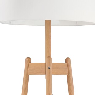 Lampa podłogowa trójnóg z abażurem Perez 50cm biała TK Lighting