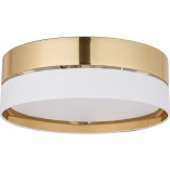 Plafon sufitowy glamour Hilton 45cm złoty z białym TK Lighting
