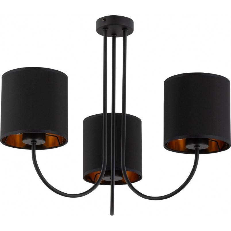 Żyrandol Torens III czarny TK Lighting | Eleganckie oświetlenie