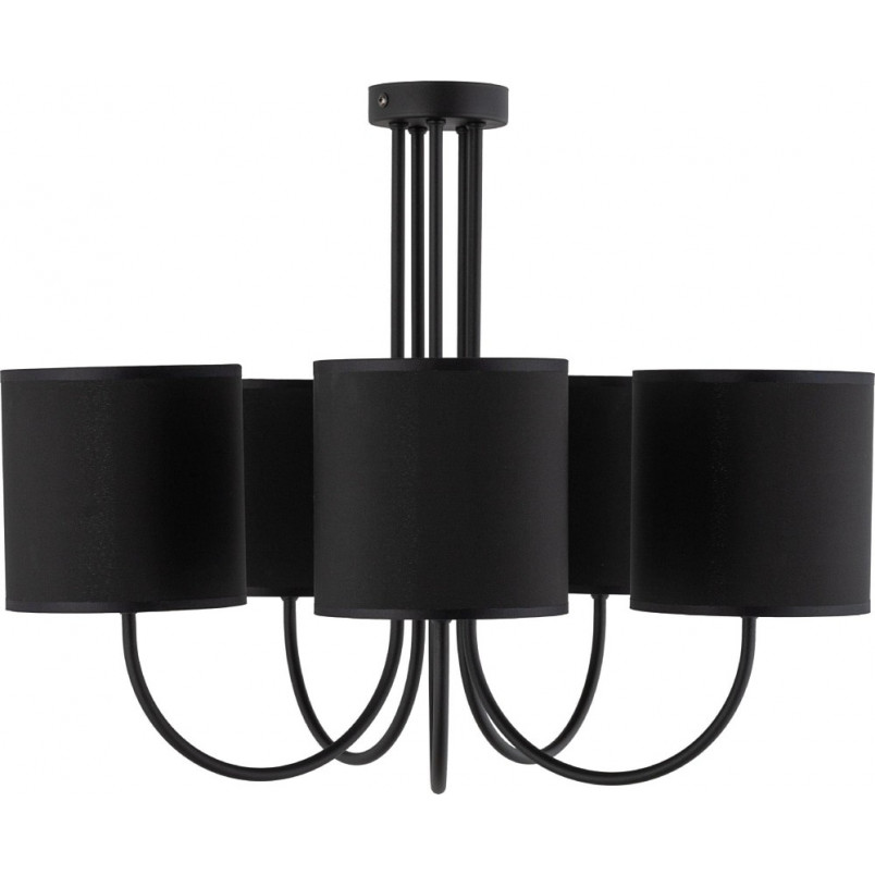 Żyrandol Torens V czarny TK Lighting | Nowoczesny design