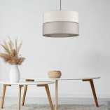 Lampa wisząca Eco | Szaro-beżowa | TK Lighting