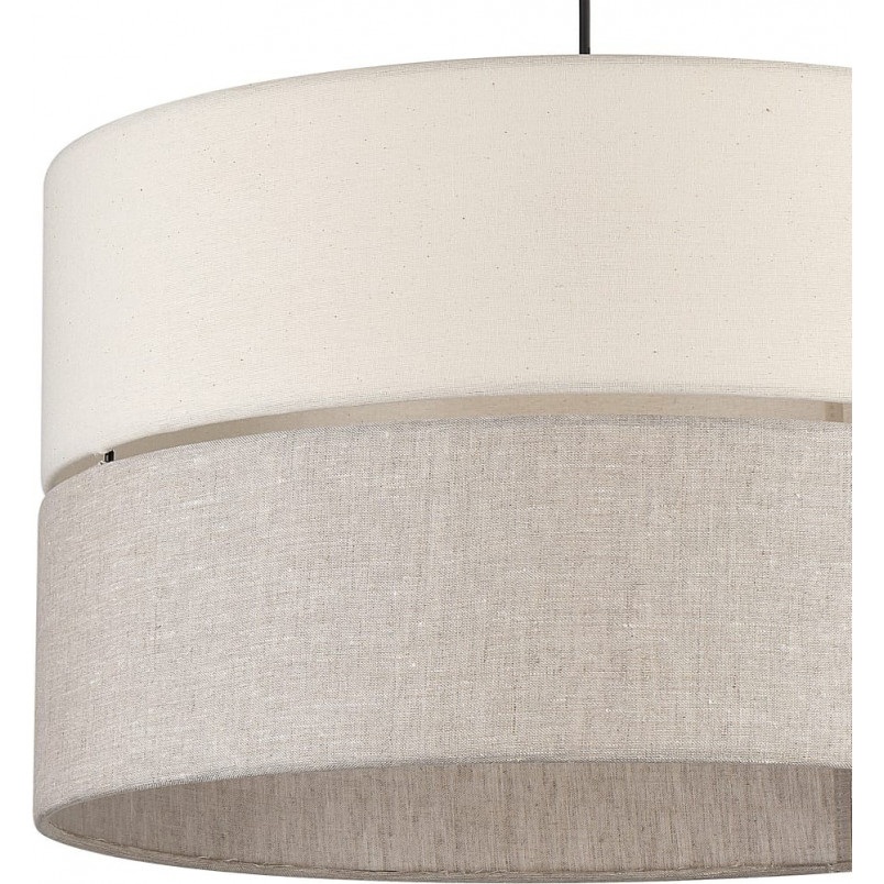 Lampa wisząca Eco szaro-beżowa TK Lighting | Rustalny styl