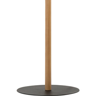 Lampa podłogowa z abażurem Eco 50cm szaro-beżowa TK Lighting