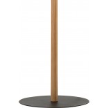 Lampa podłogowa z abażurem Eco 50cm szaro-beżowa TK Lighting