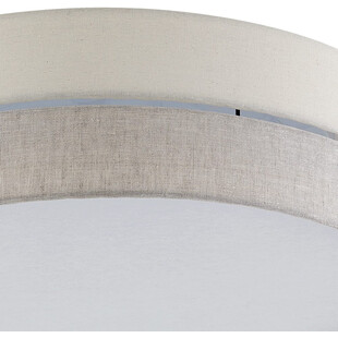 Plafon okrągły szaro-beżowy Eco 60cm | TK Lighting