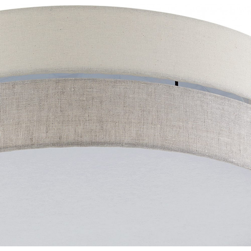 Plafon okrągły szaro-beżowy Eco 60cm | TK Lighting