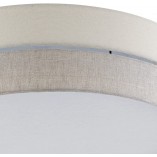 Plafon okrągły szaro-beżowy Eco 60cm | TK Lighting