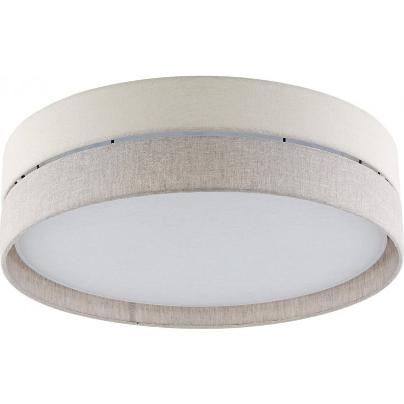 Plafon okrągły szaro-beżowy Eco 60cm | TK Lighting