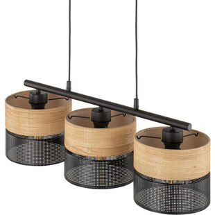 Lampa wisząca drewno Nicol III | TK Lighting - 70cm