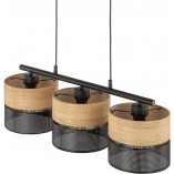 Lampa wisząca drewno Nicol III | TK Lighting - 70cm
