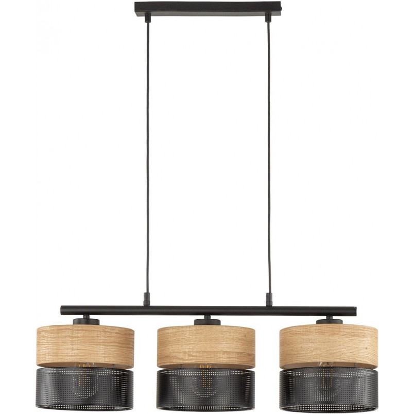 Lampa wisząca drewno Nicol III | TK Lighting - 70cm