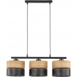 Lampa wisząca drewno Nicol III | TK Lighting - 70cm