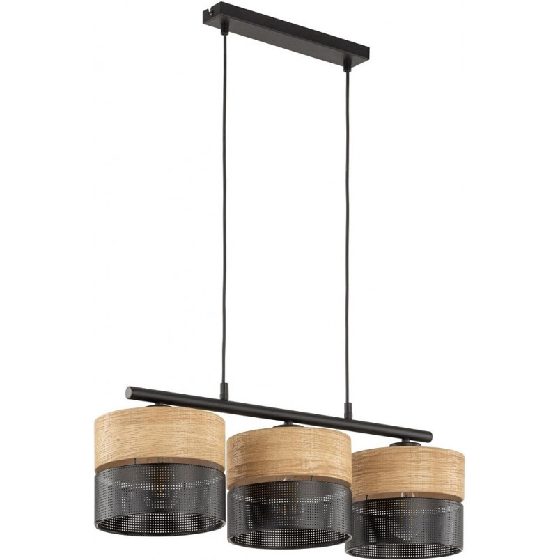 Lampa wisząca drewno Nicol III | TK Lighting - 70cm
