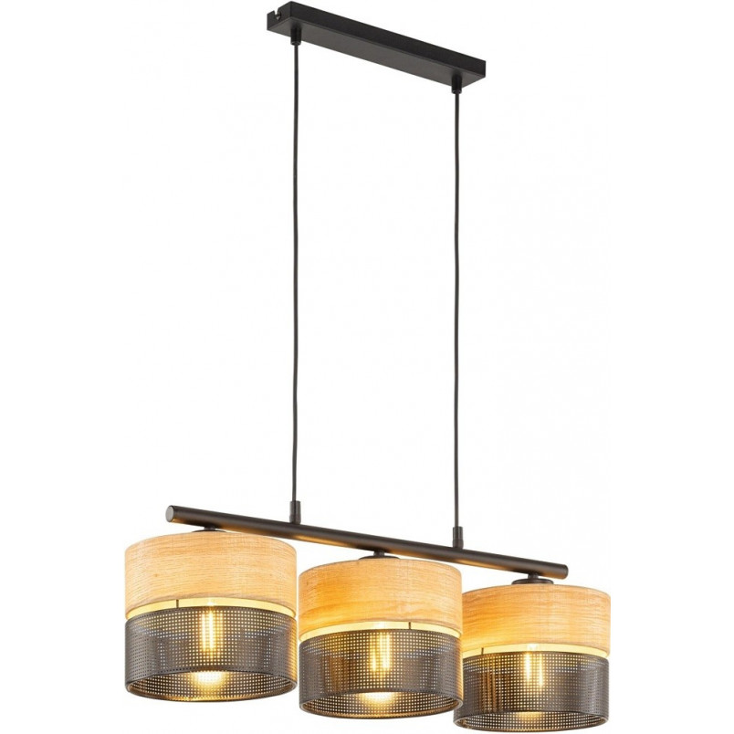 Lampa wisząca drewno Nicol III | TK Lighting - 70cm