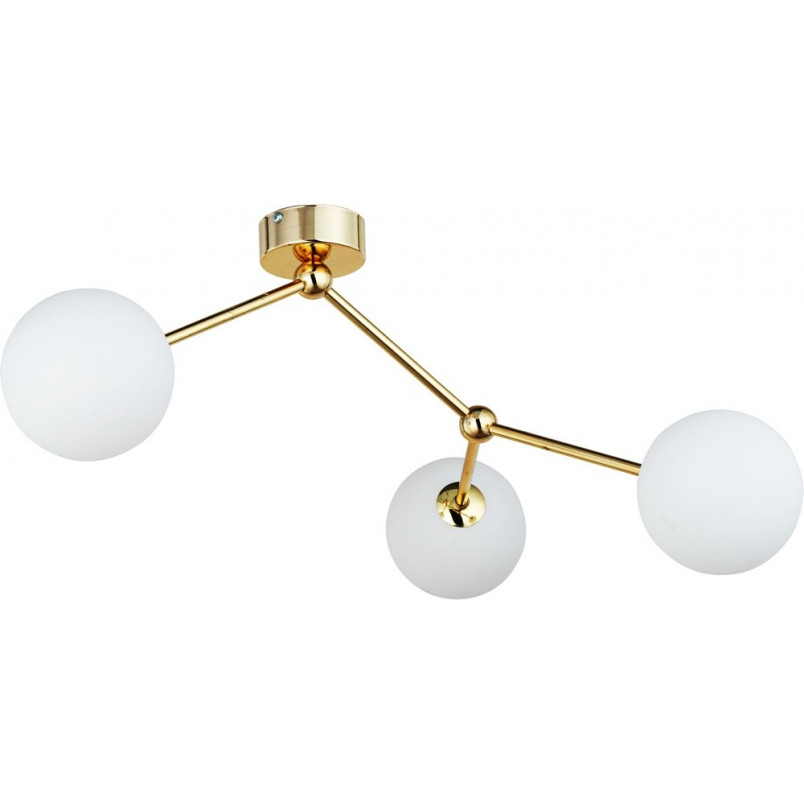 Lampa sufitowa szklana Fairy III 63cm biało-złota TK Lighting