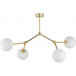 Lampa Sufitowa Fairy IV | Biało-Złota | TK Lighting