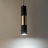 Lampa wisząca Vivien czarno-złota | TK Lighting - Elegancki design