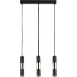 Lampa Wisząca Vivien III 50cm Czarno-Złota | TK Lighting