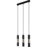Lampa Wisząca Vivien III 50cm Czarno-Złota | TK Lighting