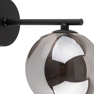 Kinkiet szklane kule Estera grafit / czarny TK Lighting