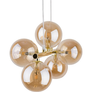 Lampa Estera V - Szklane kule, bursztyn, TK Lighting | Kup online