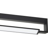 Kinkiet minimalistyczny regulowany Dekster LED 90cm czarny TK Lighting