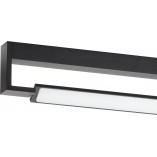 Kinkiet minimalistyczny regulowany Dekster LED 90cm czarny TK Lighting