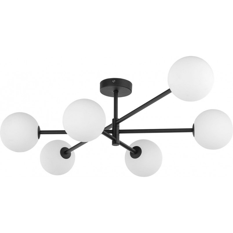 Lampa Sarius VI - Glamour, szkło, 6 punktów | TK Lighting