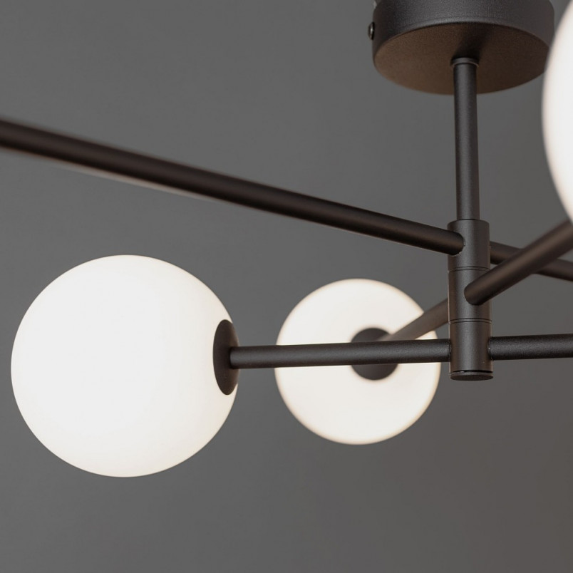 Lampa Sarius VI - Glamour, szkło, 6 punktów | TK Lighting