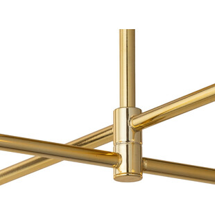 Lampa sufitowa glamour szklane kule Sarius High IV 90cm biało-złota TK Lighting