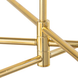 Lampa sufitowa glamour szklane kule Sarius VI 90cm biało-złota TK Lighting