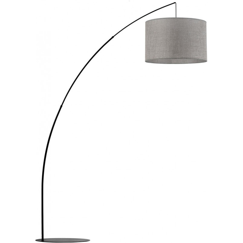 Lampa podłogowa łukowa Moby szara | TK Lighting - Kup online