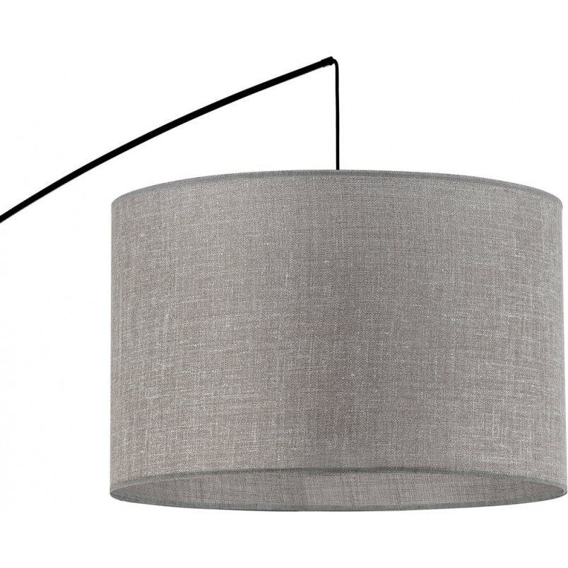 Lampa podłogowa łukowa Moby szara | TK Lighting - Kup online