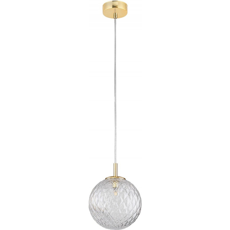 Lampa wisząca Cadix - szkło, złoto | TK Lighting