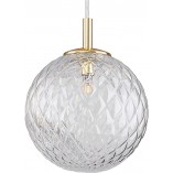 Lampa wisząca Cadix - szkło, złoto | TK Lighting