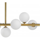 Lampa wisząca Mini Moon - Step In Design | Biało-złote kule