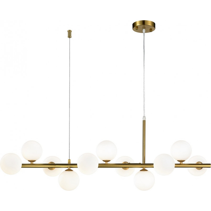 Lampa wisząca Mini Moon - Step In Design | Biało-złote kule